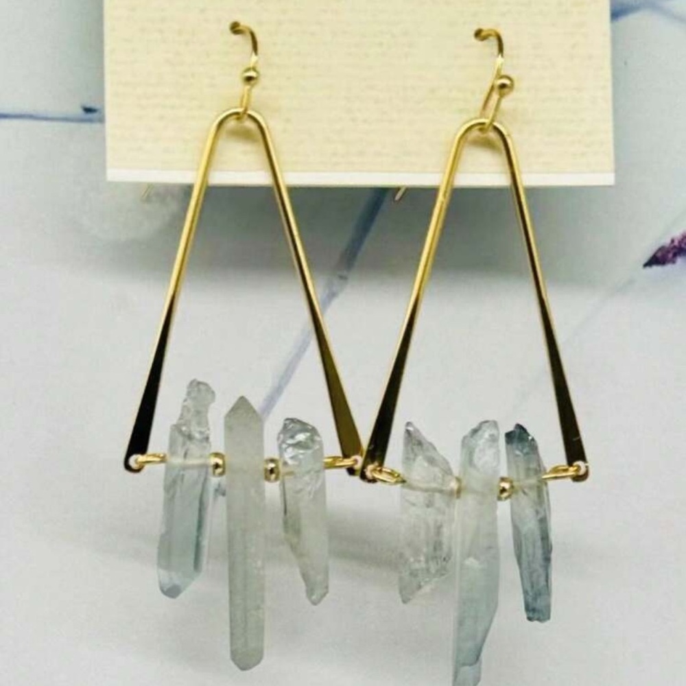 💎 Crystal Drop Earrings 💎